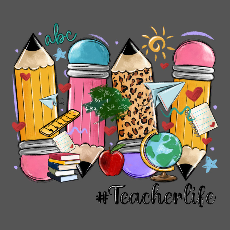 Teacher Life Pencils Zipper Hoodie by MaliasSmallBusiness | Teevron
