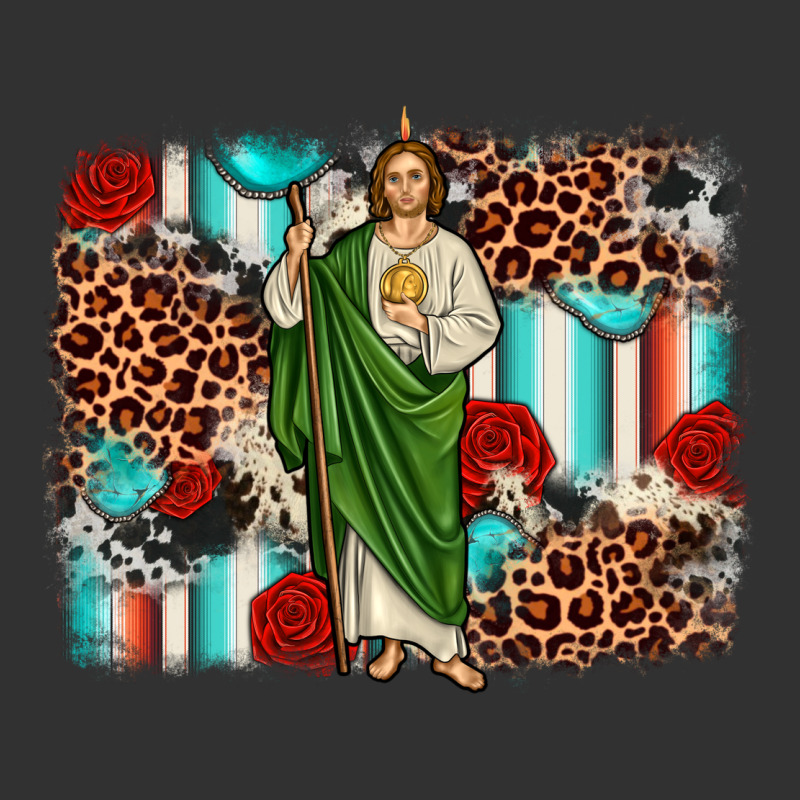 San Judas Leopard Cowhide Background Urban Heavy Tee by JahusDesignShop | Teevron