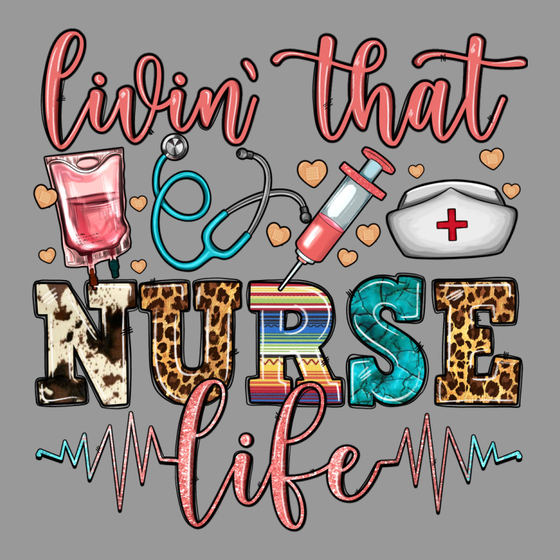 Livin' That Nurse Life Vintage Hoodie by FaDigitalArtStudio | Teevron