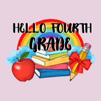 Back To School Hello Fourth Grade 3200x2400 Ladies Tee | Teevron