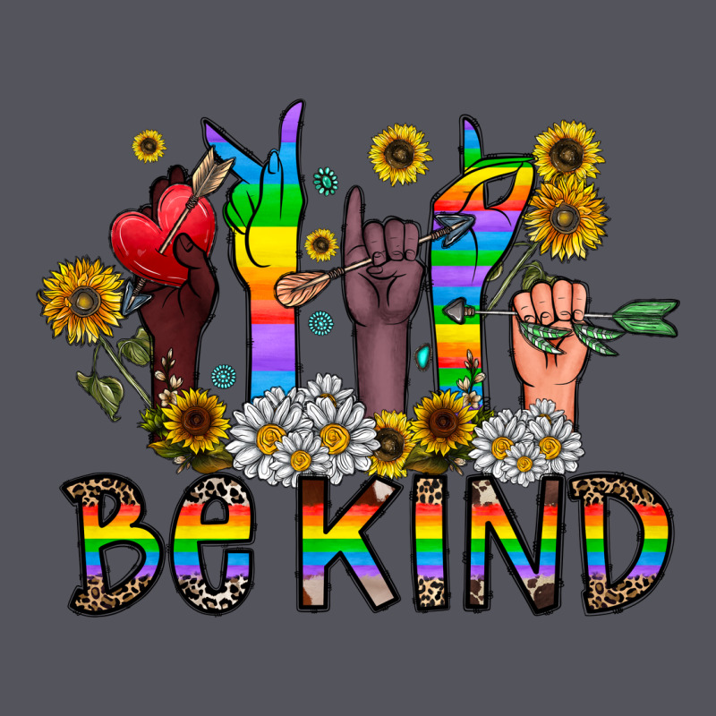 Be Kind Vintage Hoodie by CowhideDigitalArt | Teevron