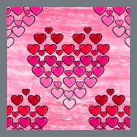 Valentines Day Hearts Seamless Pattern Heavyweight Sweatshirt | Teevron