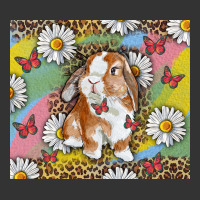 Watercolor Easter Bunny With Daisy | Teevron