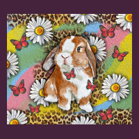 Watercolor Easter Bunny With Daisy Premium Tee | Teevron