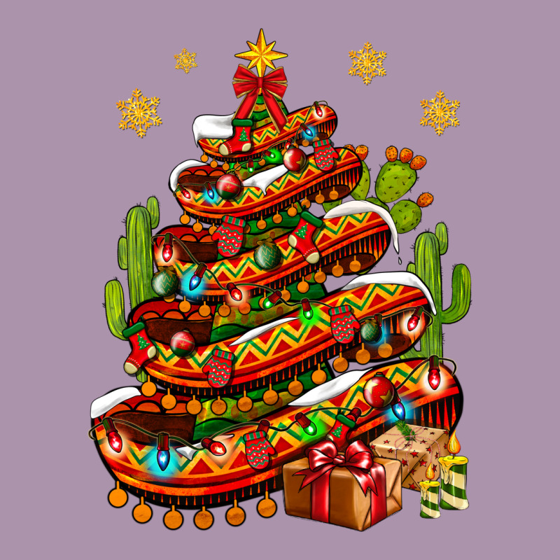 Christmas Feliz Navidad Sombrero Tree Heavyweight Hoodie by BundleAndBundleShop | Teevron