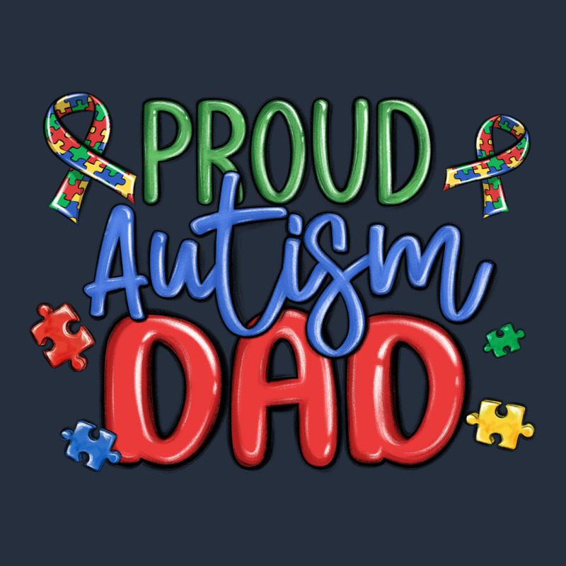 Proud Autism Dad Zipper Hoodie by MaliasSmallBusiness | Teevron