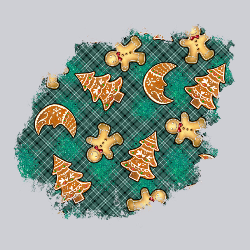 Christmas Gingerbread Cookies Patch Heavyweight Sweatshirt by BundleAndBundleShop | Teevron