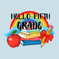 Back To School Hello Fifth Grade 3200x2400 Ladies Tee | Teevron