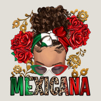 Mexicana Latina Messy Bun Heavy Core Tee | Teevron