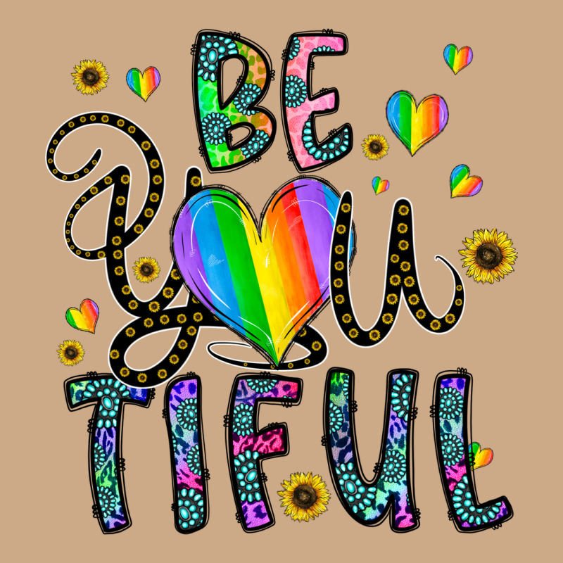 Be You Tiful Vintage Hoodie by CowhideDigitalArt | Teevron