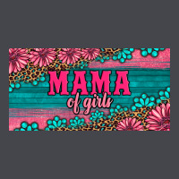 Pink Roses Mama Of Girls License Plate Long Sleeve Tee | Teevron