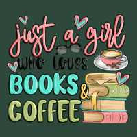 Just A Girl Who Loves Books And Coffee Zipper Hoodie | Teevron