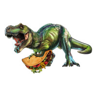 T-Rex dinosaur holding a taco | Teevron