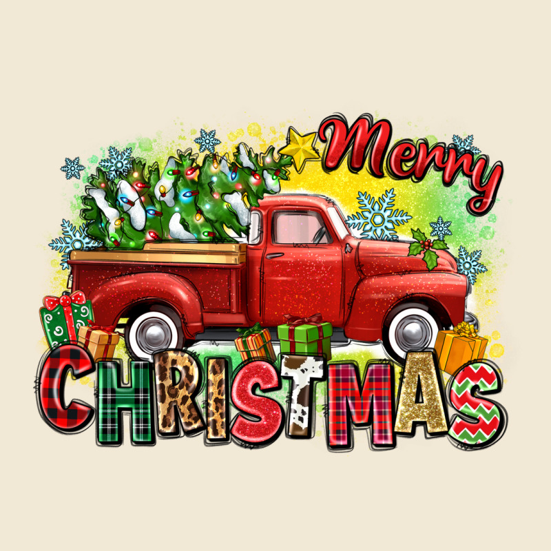 Merry Christmas Truck Premium Tee by Zillion Design Studio | Teevron