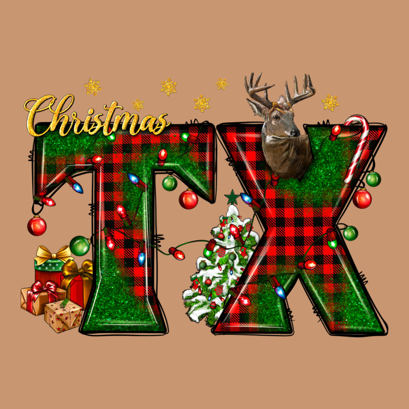 Christmas Texas With Deer Heavyweight Hoodie by BundleAndBundleShop | Teevron