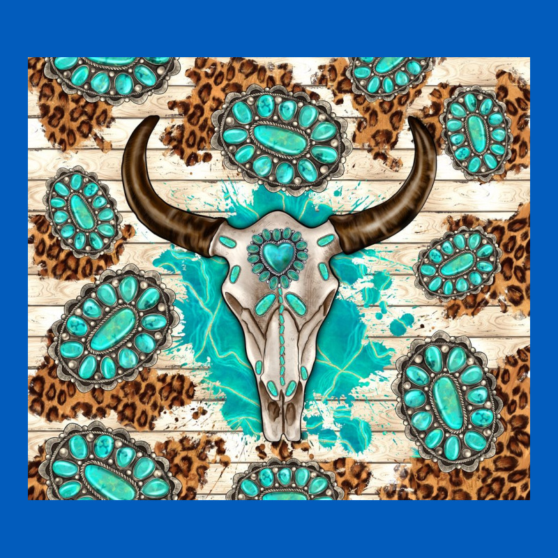 Gemstone Bull Skull Leopard Urban Hoodie by TumblerDesignByShophia | Teevron