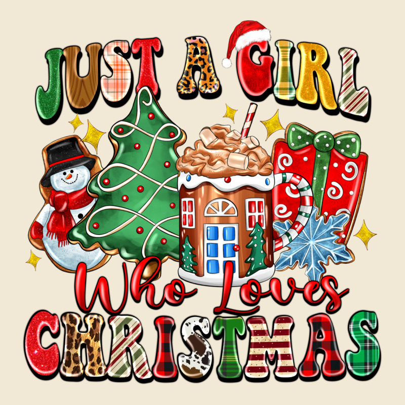 Just A Girl Who Loves Christmas Premium Tee by Zillion Design Studio | Teevron