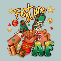 Festive Af Christmas Black Kid Sneakers Heavy Core Tee | Teevron