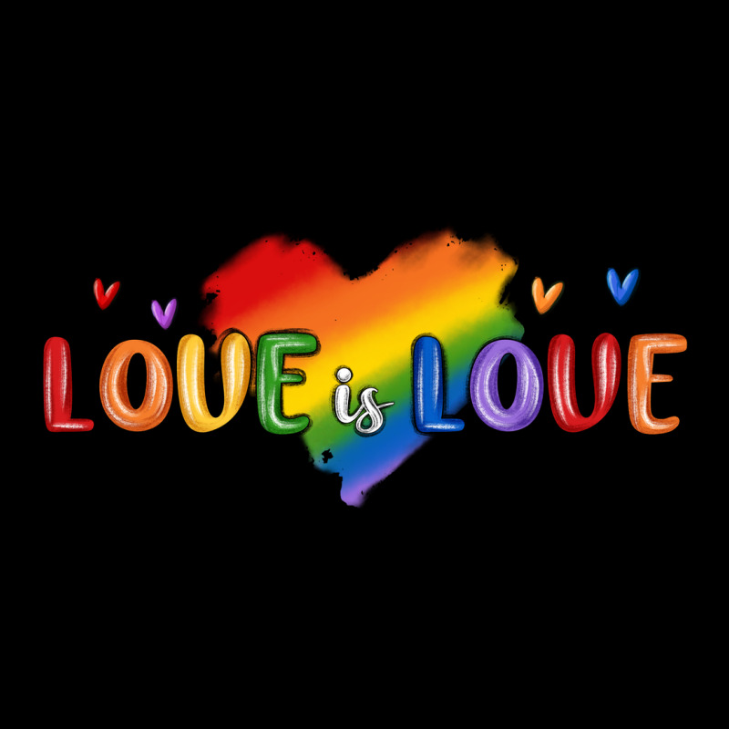Love Is Love Lgbtq Zipper Hoodie by MaliasSmallBusiness | Teevron