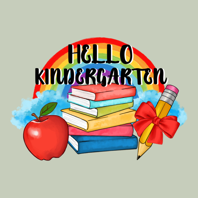 Back To School Hello Kindergarten 3200x2400 Ladies Tee by AdoDesignShop | Teevron