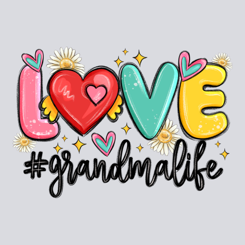 Love Grandma Life Zipper Hoodie by MaliasSmallBusiness | Teevron