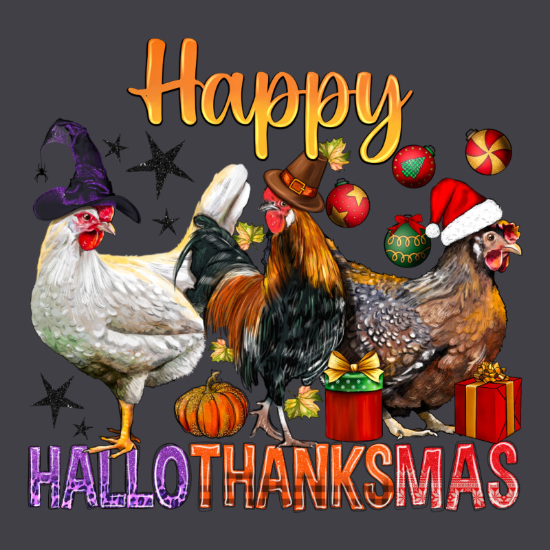 Happy Hallothanksmas Chick Heavyweight Hoodie by BundleAndBundleShop | Teevron