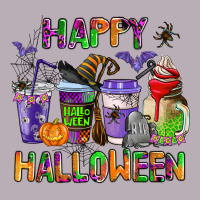 Happy Halloween Coffee Cups Vintage Tee | Teevron
