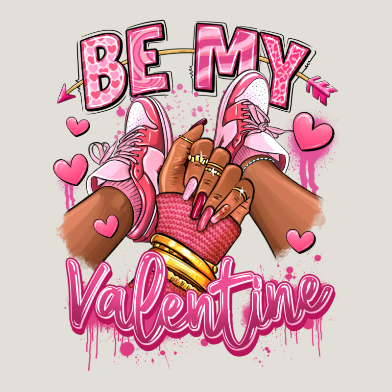 Be My Valentine Afro Girl Sneakers Heavy Core Tee by RanaPortraitStore | Teevron