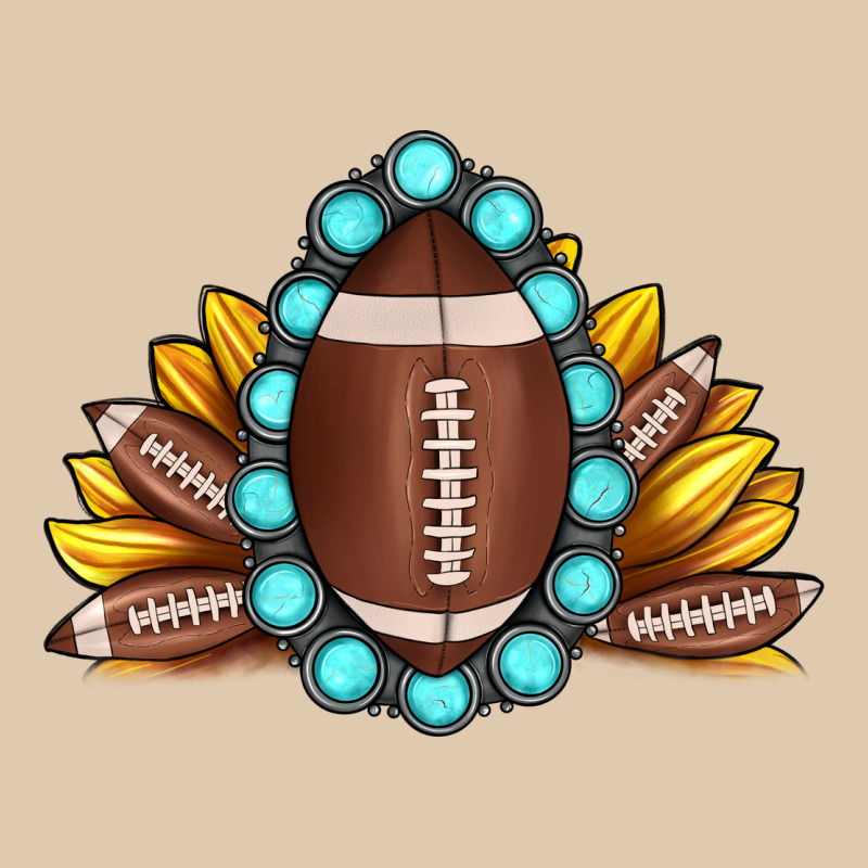 Football Gemstone Sunflower Heavyweight Sweatshirt by JahusDesignShop | Teevron