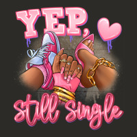Yep Still Single Heels And Sneakers Afro Girl Heavy Core Tee | Teevron