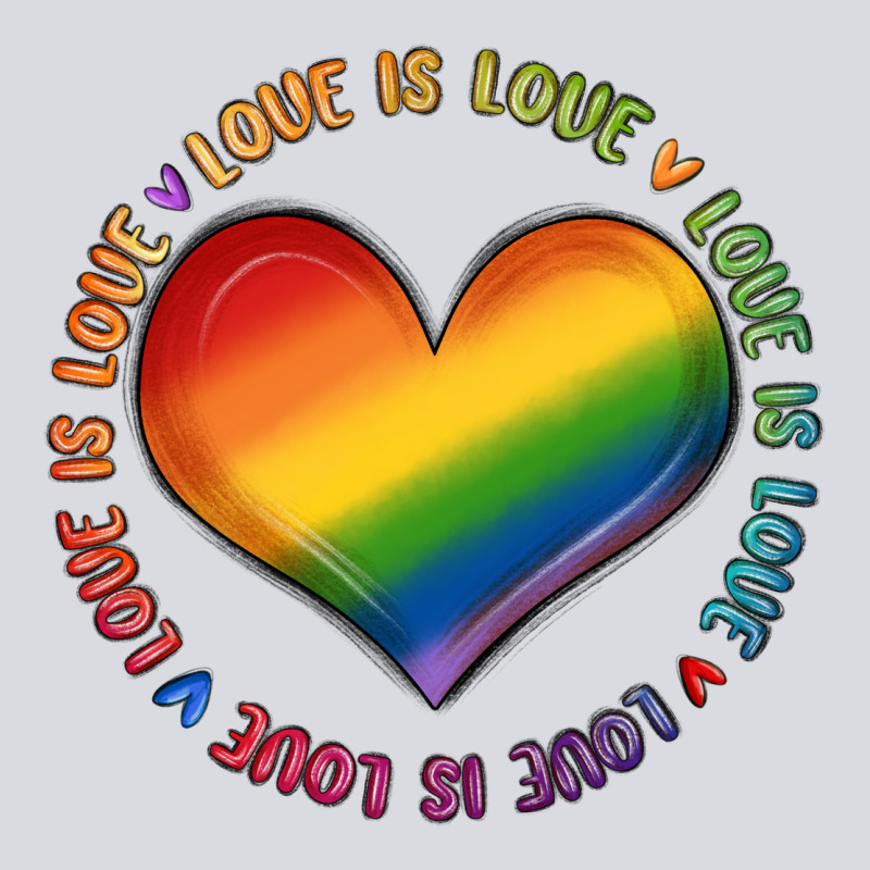 Love Is Love Zipper Hoodie by MaliasSmallBusiness | Teevron