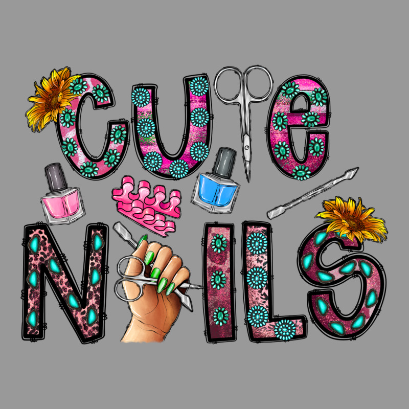 Cute Nails Vintage Hoodie by CowhideDigitalArt | Teevron