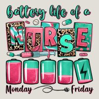 Battery Life Of A Nurse Heavy Core Tee | Teevron