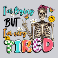 Im Trying But Im Very Tired Heavyweight Sweatshirt | Teevron