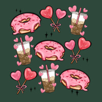 Valentines Day Doodles Zipper Hoodie | Teevron