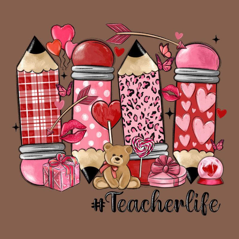 Valentines Day Teacher Life Zipper Hoodie by MaliasSmallBusiness | Teevron