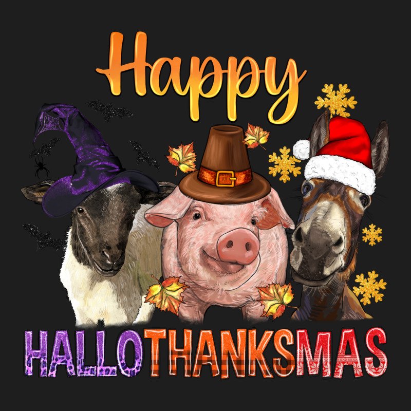 Happy Hallothanksmas Farm Animal Heavyweight Hoodie by BundleAndBundleShop | Teevron