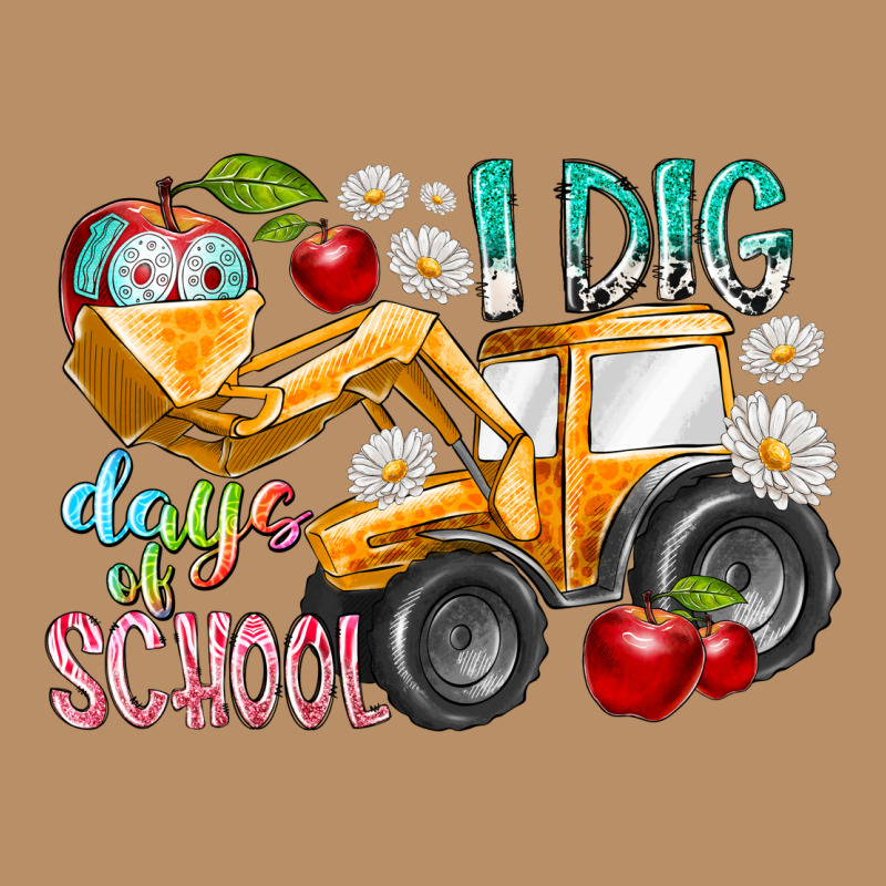 I Dig 100 Days Of School Vintage Hoodie by RacoonDesign | Teevron