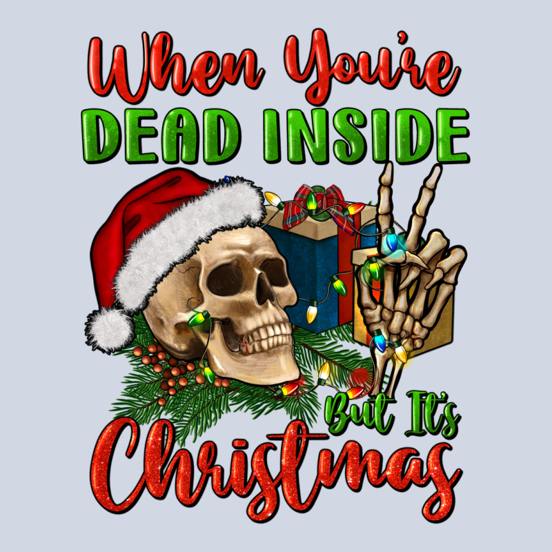 When You’re Dead Inside But It's Christmas Premium Sweatshirt by BundleAndBundleShop | Teevron