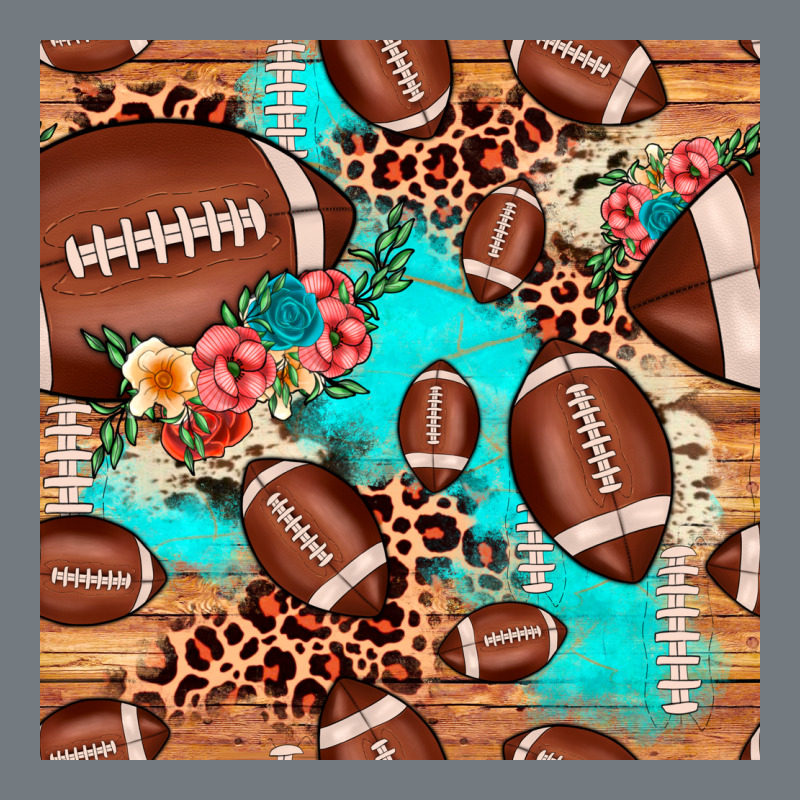 Football Leopard Cowhide Seamless Pattern Heavyweight Sweatshirt by JahusDesignShop | Teevron