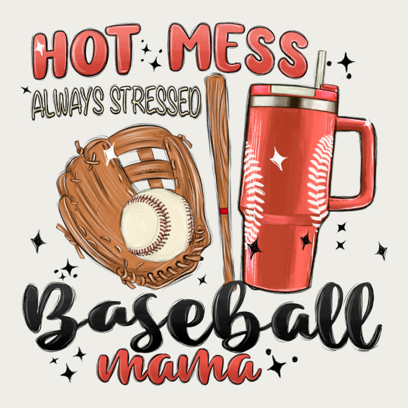 Hot Mess Always Stressed Baseball Mama Stanley Cup Zipper Hoodie by MaliasSmallBusiness | Teevron