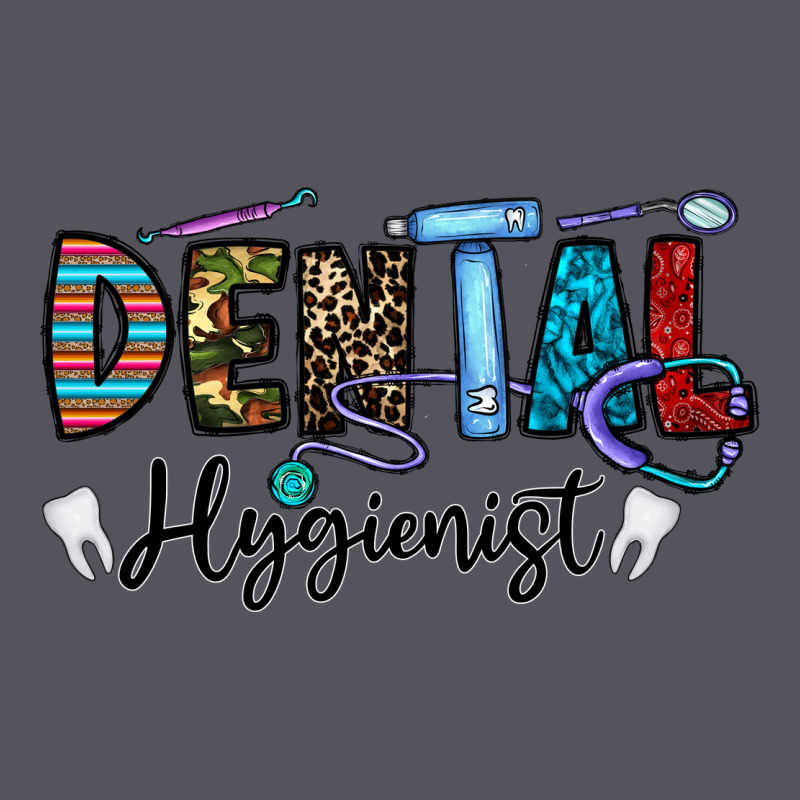 Dental Hygienist Vintage Hoodie by CowhideDigitalArt | Teevron