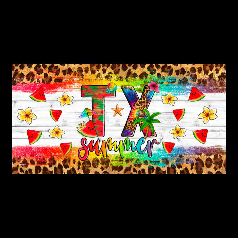 Texas Summer License Plate Heavy Core Tee by Artiststas | Teevron