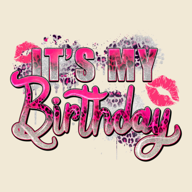 Pink It's My Birthday Premium Tee by Zillion Design Studio | Teevron