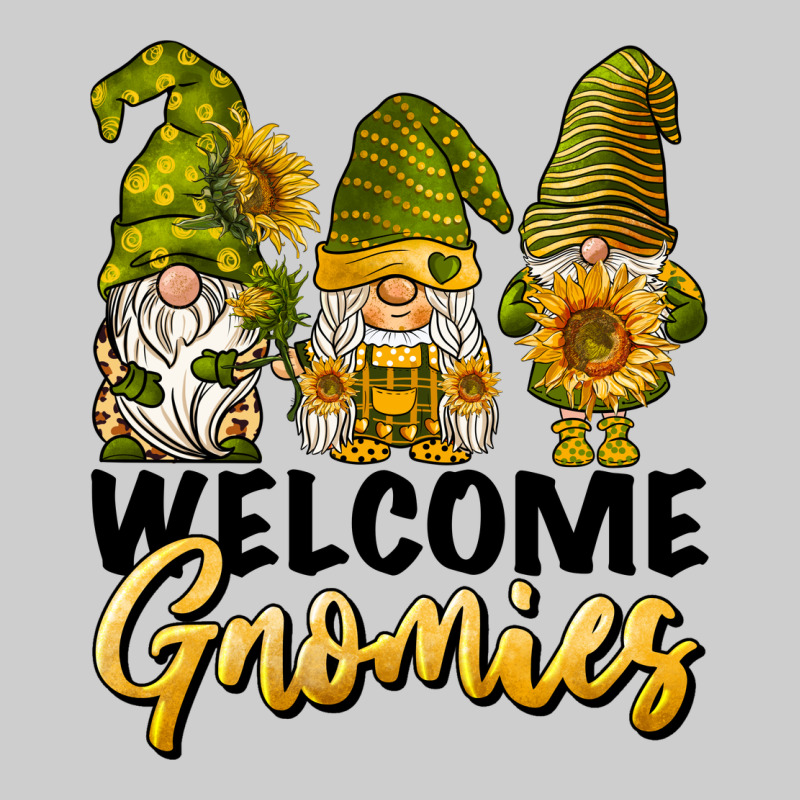Welcome Gnomies Sunflowers Premium Tee by BarkalooDesign | Teevron