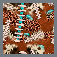 Football Leopard Gemstone Seamless Pattern Heavyweight Sweatshirt | Teevron