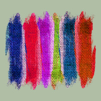 Colored Jute Brush Strokes Urban Heavy Tee | Teevron