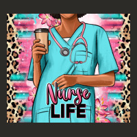 Nurse Life Afro Woman Heavy Core Tee | Teevron
