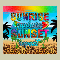 Sunrise Sunburn Sunset Repeat Heavy Core Tee | Teevron