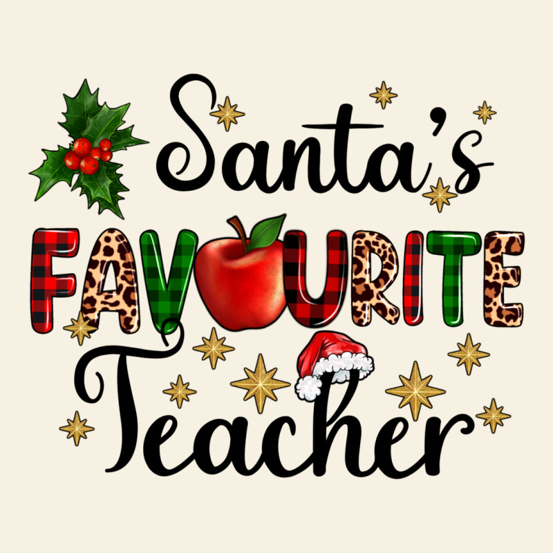 Santas Favourite Teacher Vintage Tee by AdoDesignShop | Teevron